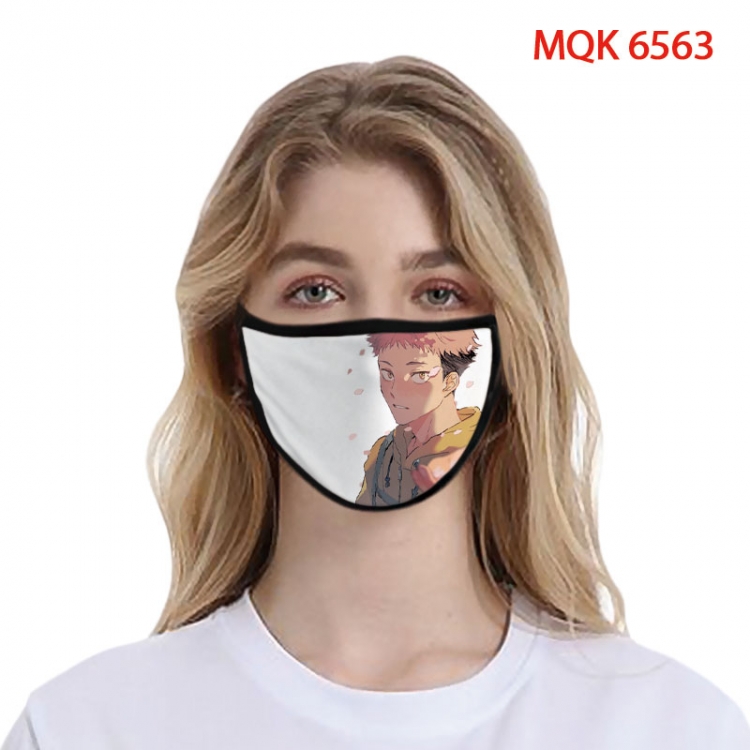 Jujutsu Kaisen Color printing Space cotton Masks price for 5 pcs   MQK-6563