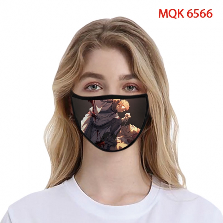 Jujutsu Kaisen Color printing Space cotton Masks price for 5 pcs   MQK-6566