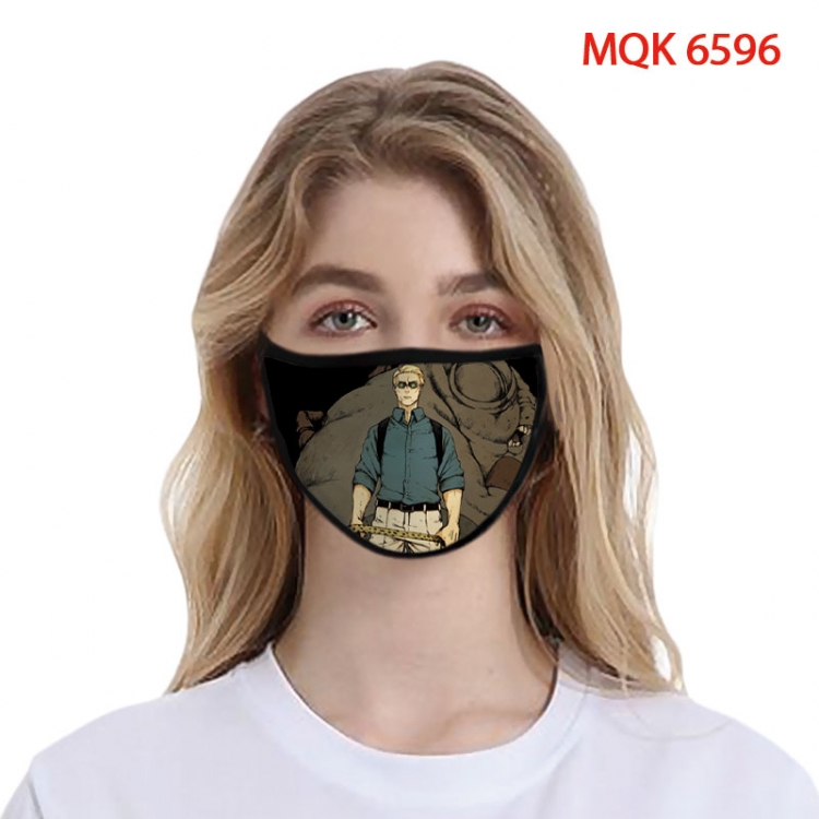 Jujutsu Kaisen Color printing Space cotton Masks price for 5 pcs   MQK-6596
