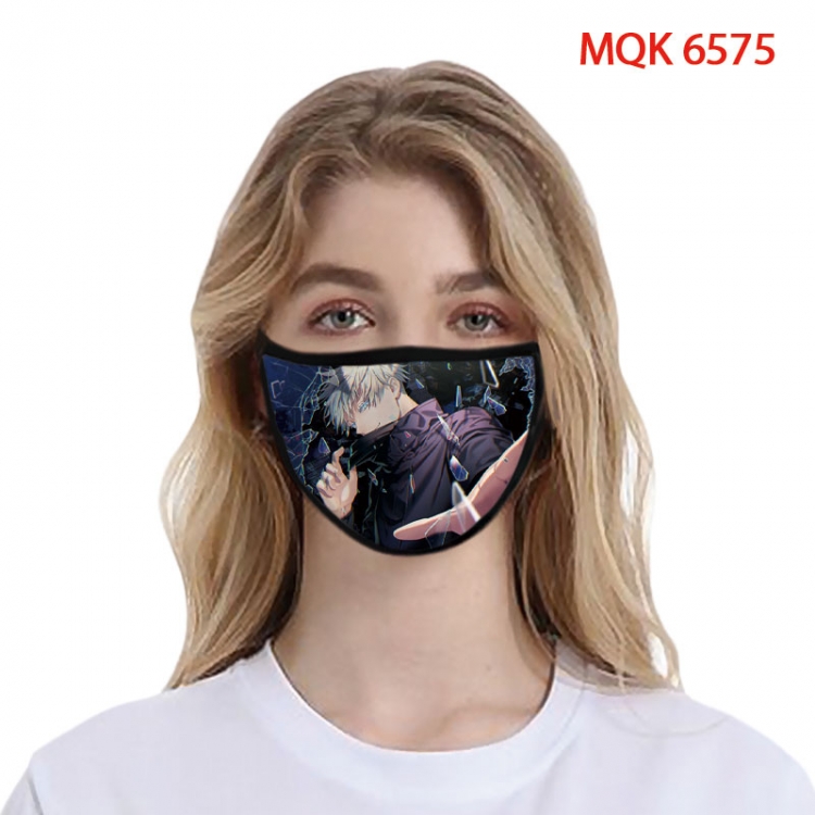 Jujutsu Kaisen Color printing Space cotton Masks price for 5 pcs   MQK-6575