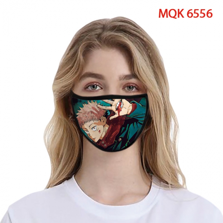 Jujutsu Kaisen Color printing Space cotton Masks price for 5 pcs   MQK-6556