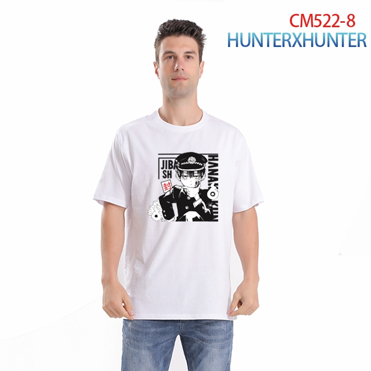 HunterXHunter Printed short-sleeved cotton T-shirt from S to 4XL