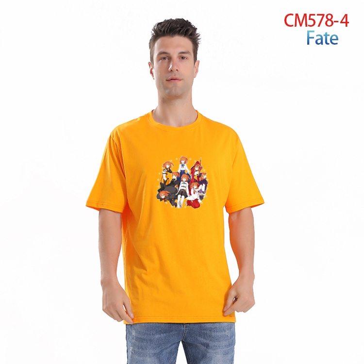 Fate Grand Order Printed short-sleeved cotton T-shirt from S to 4XL CM-578-4