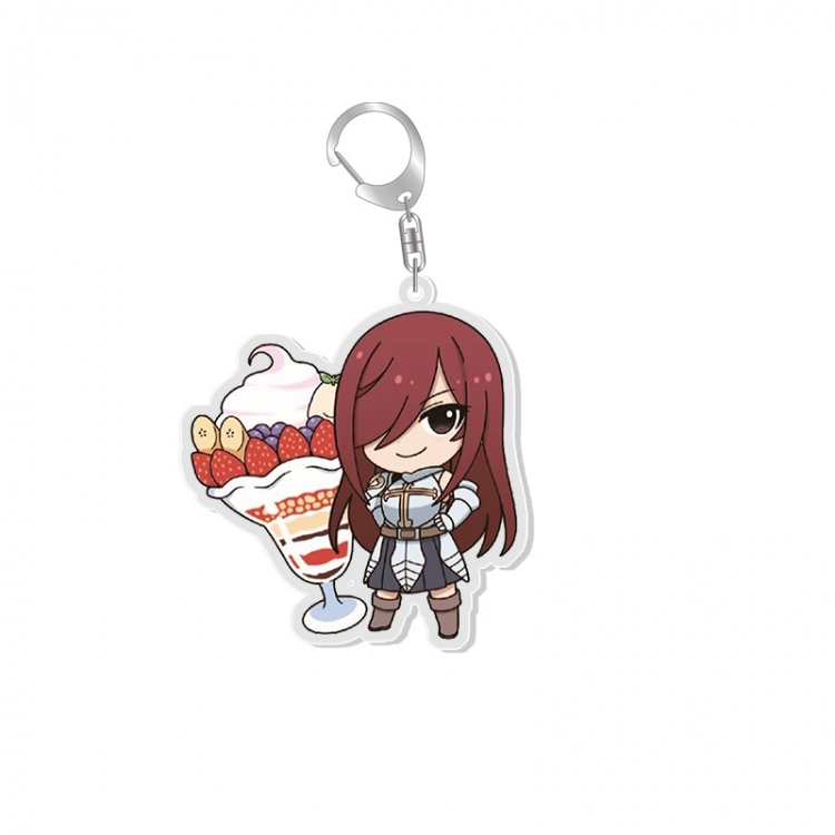 Fairy tail Anime acrylic Key Chain price for 5 pcs 6931