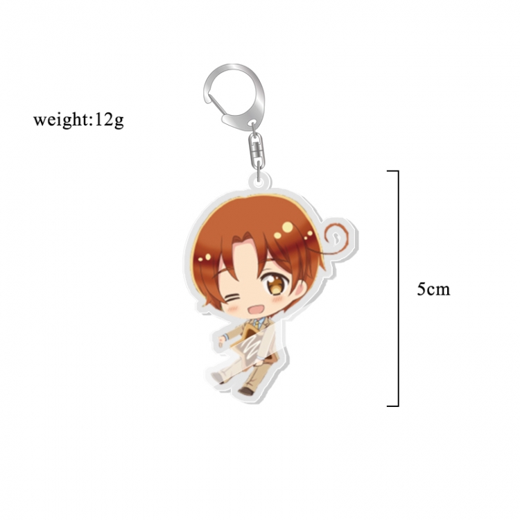 Hetalia Anime acrylic Key Chain  price for 5 pcs  7239