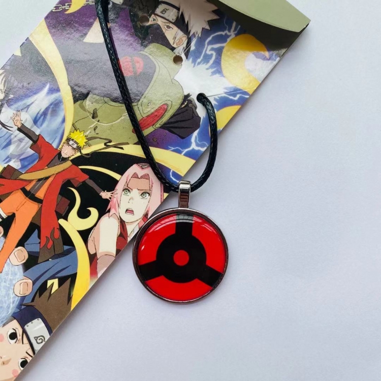  Naruto Leather rope necklace pendant jewelry