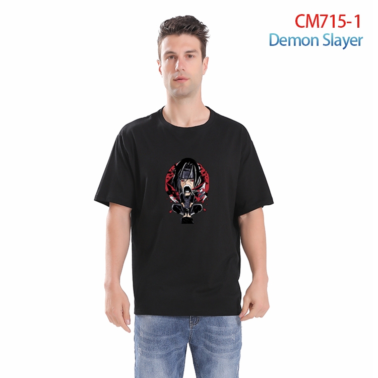 Demon Slayer Kimets Printed short-sleeved cotton T-shirt from S to 4XL  CM-716-1