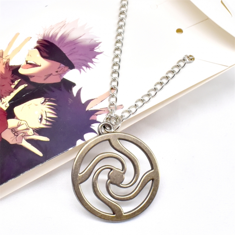 Jujutsu Kaisen Anime Metal Necklace Pendant  price for 5 pcs
