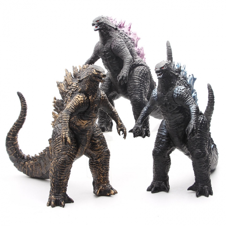 Godzilla Bagged figure model  23cm A set of  3