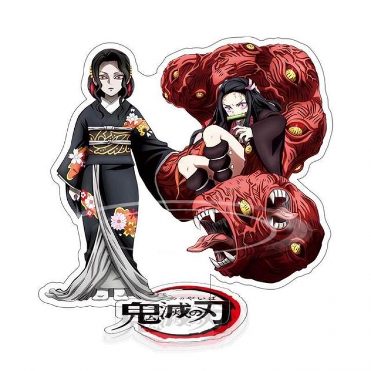 Demon Slayer Kimets Anime Acrylic Standing Plates  Keychain