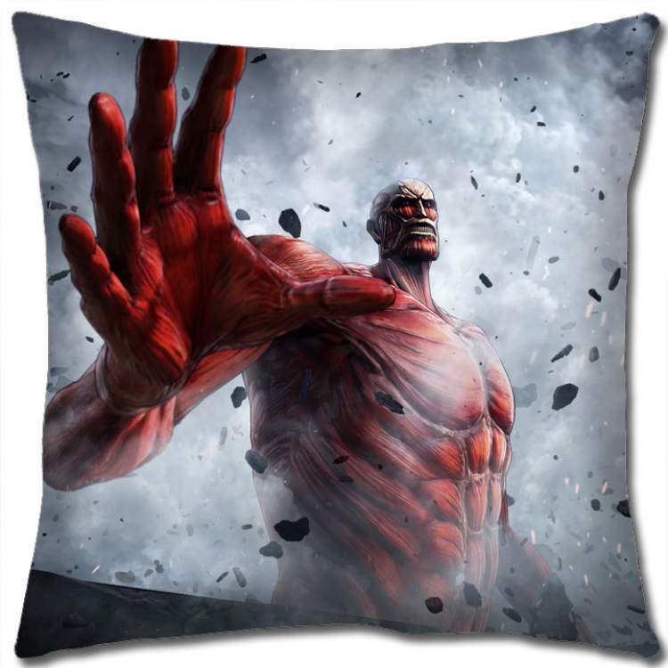 Shingeki no Kyojin Anime square full-color pillow cushion 45X45CM NO FILLING J12-188