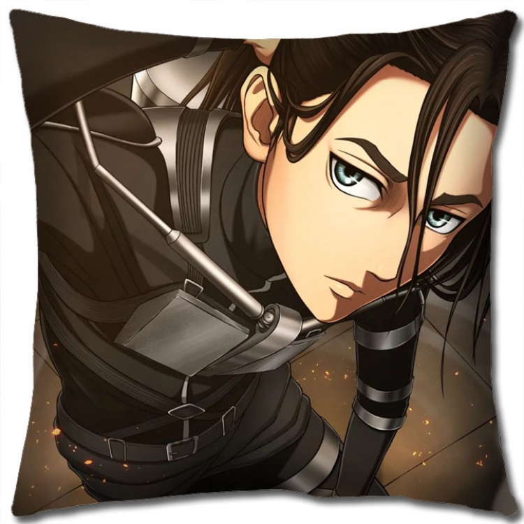 Shingeki no Kyojin Anime square full-color pillow cushion 45X45CM NO FILLING  J12-257