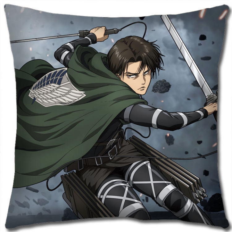 Shingeki no Kyojin Anime square full-color pillow cushion 45X45CM NO FILLING J12-224