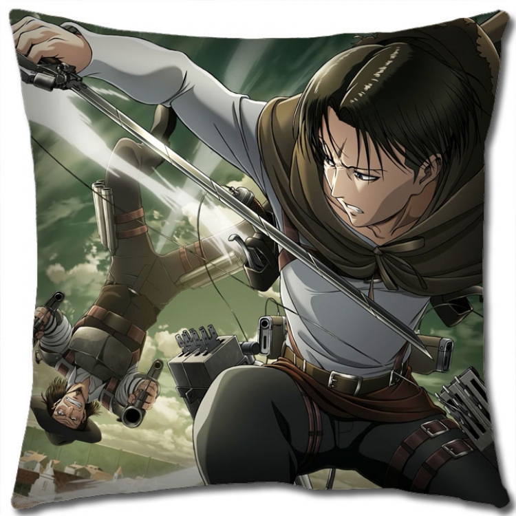 Shingeki no Kyojin Anime square full-color pillow cushion 45X45CM NO FILLING J12-210