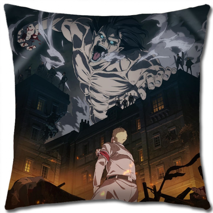 Shingeki no Kyojin Anime square full-color pillow cushion 45X45CM NO FILLING  J12-194