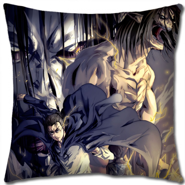 Shingeki no Kyojin Anime square full-color pillow cushion 45X45CM NO FILLING  J12-217