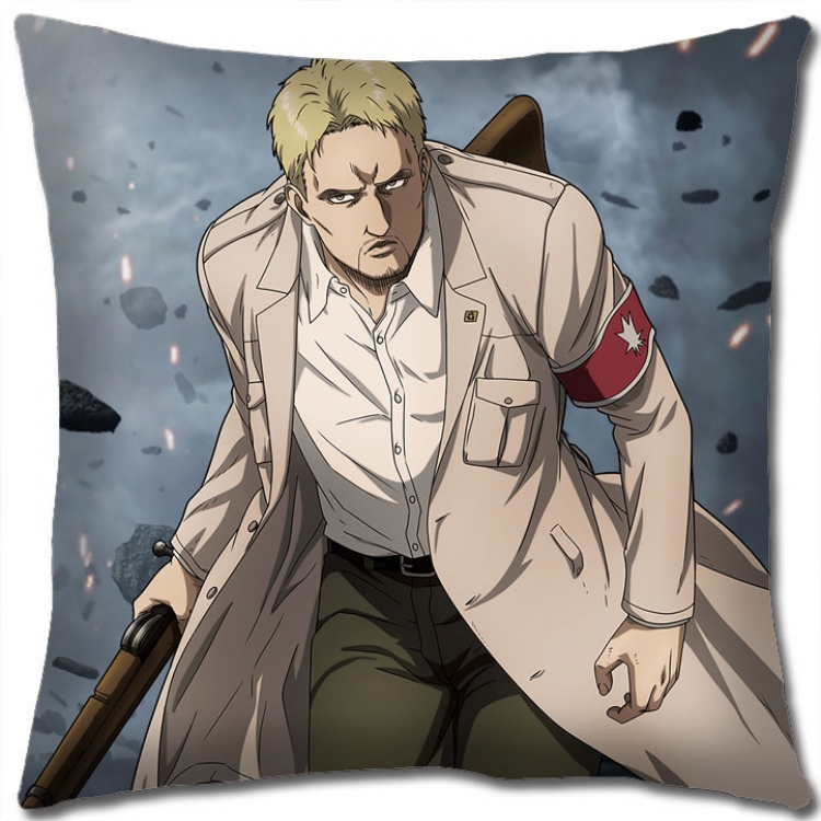 Shingeki no Kyojin Anime square full-color pillow cushion 45X45CM NO FILLING J12-222