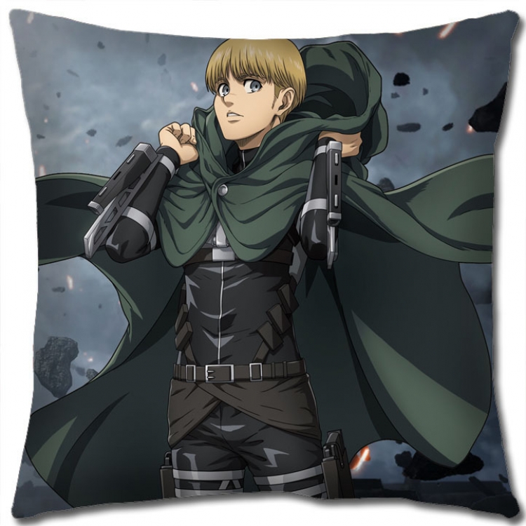 Shingeki no Kyojin Anime square full-color pillow cushion 45X45CM NO FILLING J12-226