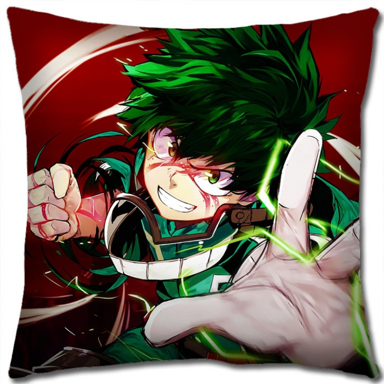 My Hero Academia Anime square full-color pillow cushion 45X45CM NO FILLING w9-412