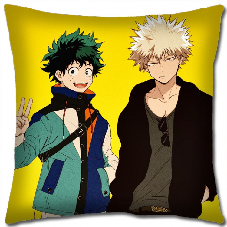 My Hero Academia Anime square full-color pillow cushion 45X45CM NO FILLING w9-409