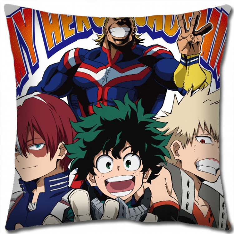 My Hero Academia Anime square full-color pillow cushion 45X45CM NO FILLING w9-432