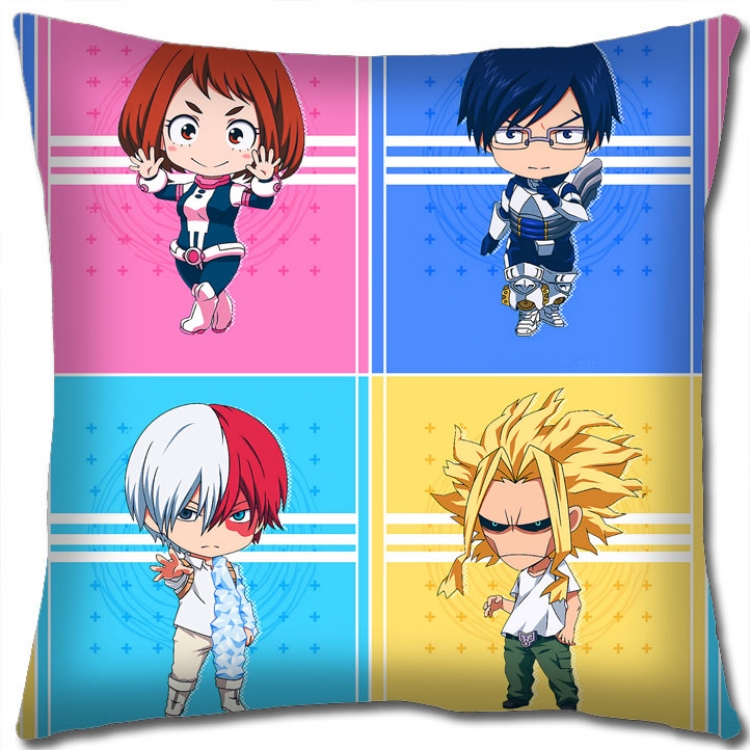 My Hero Academia Anime square full-color pillow cushion 45X45CM NO FILLING w9-367B