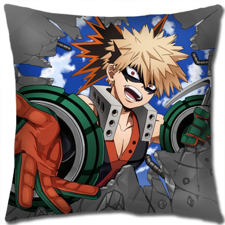 My Hero Academia Anime square full-color pillow cushion 45X45CM NO FILLING w9-372
