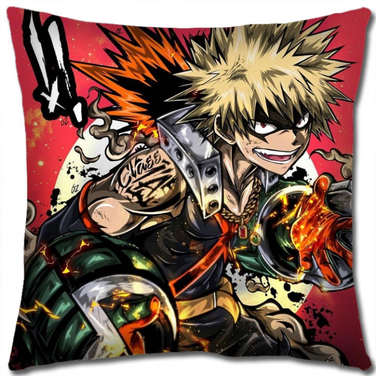 Hero Academia Anime square full-color pillow cushion 45X45CM NO FILLING w9-425