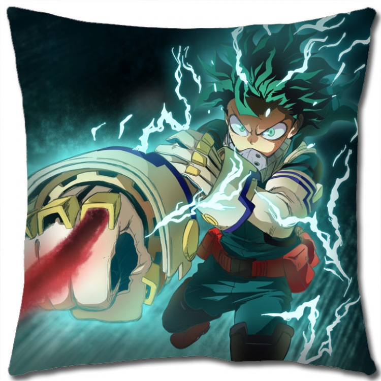 Hero Academia Anime square full-color pillow cushion 45X45CM NO FILLING w9-397