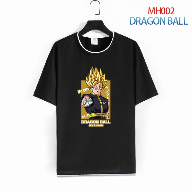 DRAGON BALL Pure cotton  Loose short sleeve round neck T-shirt  from S to 4XL   MH-002-(1)