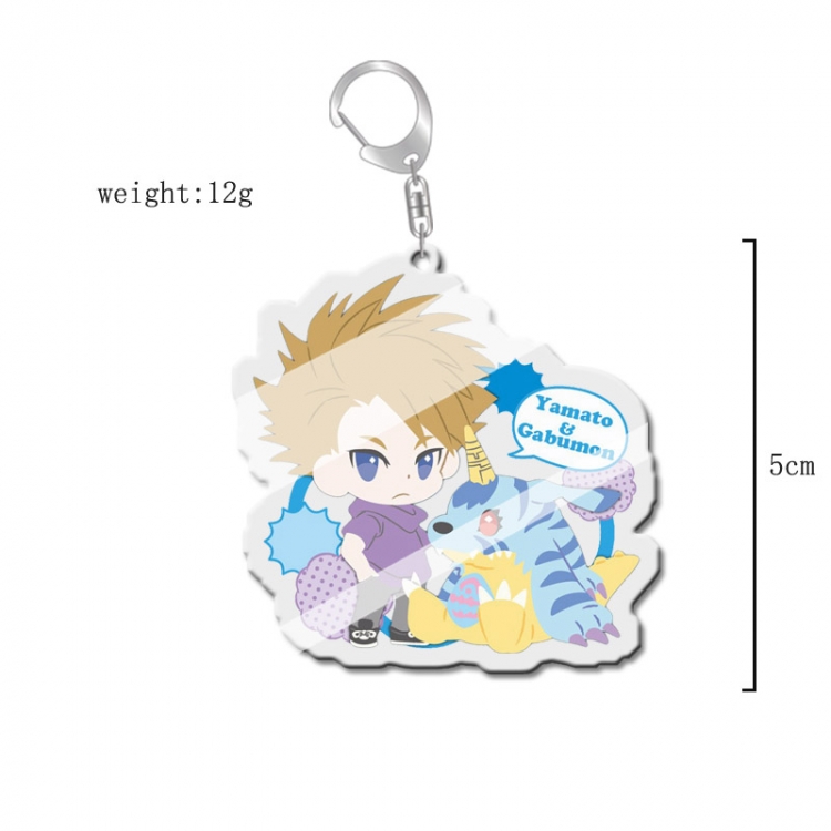 Digimon Anime acrylic Key Chain price for 5 pcs