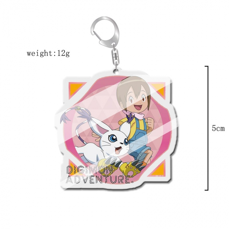 Digimon Anime acrylic Key Chain price for 5 pcs