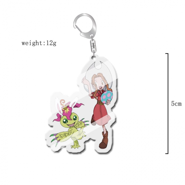 Digimon Anime acrylic Key Chain price for 5 pcs