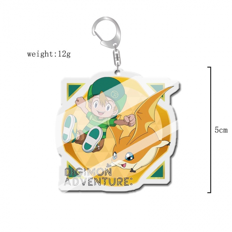 Digimon Anime acrylic Key Chain price for 5 pcs