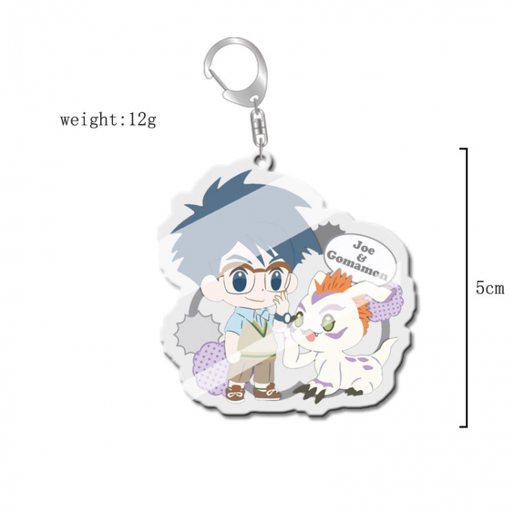 Digimon Anime acrylic Key Chain price for 5 pcs