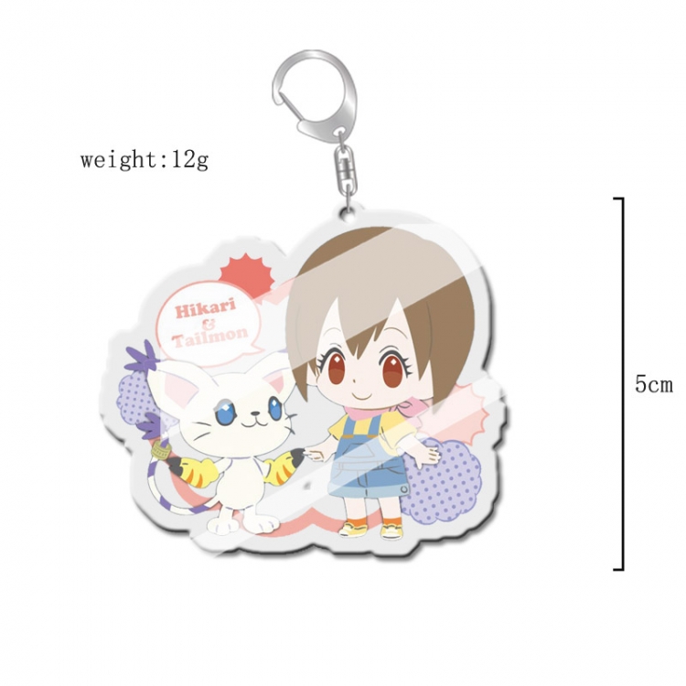 Digimon Anime acrylic Key Chain price for 5 pcs