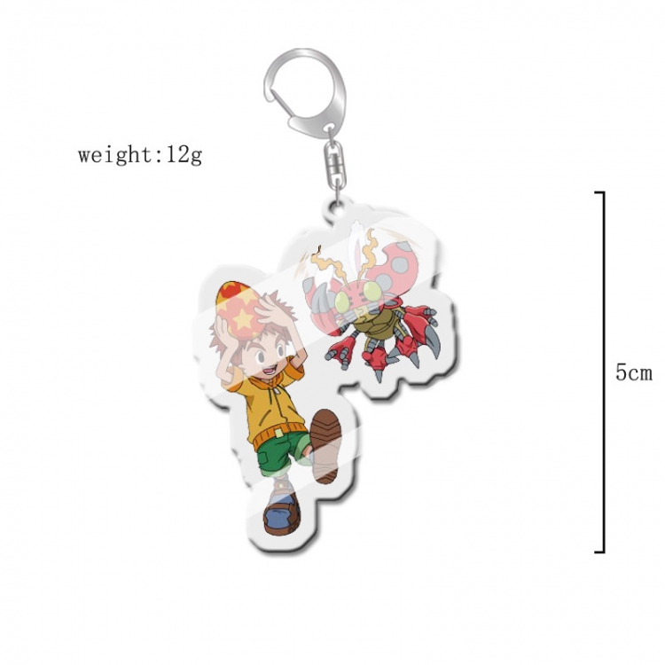 Digimon Anime acrylic Key Chain price for 5 pcs