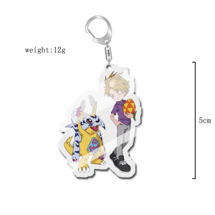 Digimon Anime acrylic Key Chain price for 5 pcs