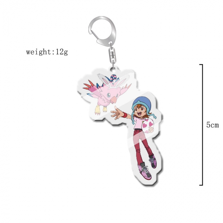 Digimon Anime acrylic Key Chain price for 5 pcs