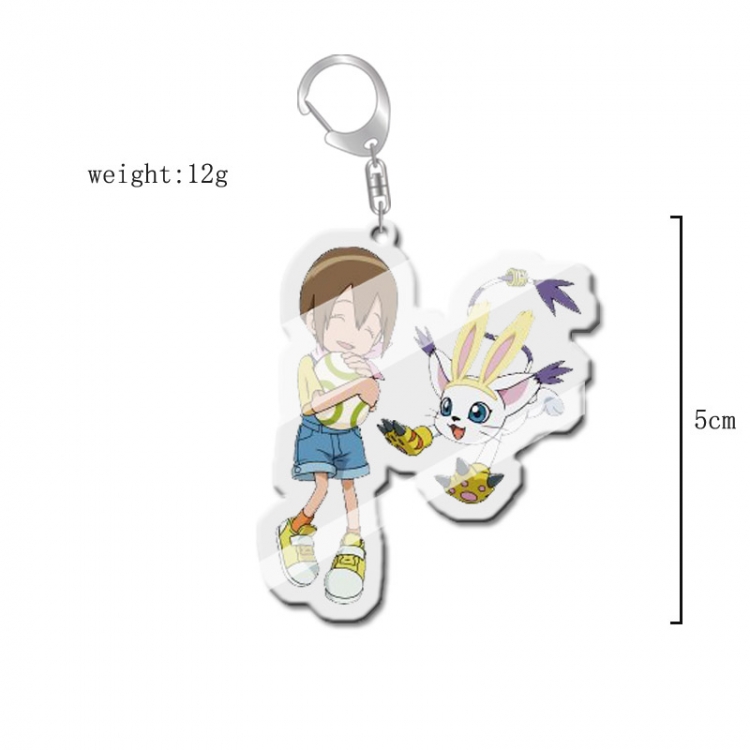 Digimon Anime acrylic Key Chain price for 5 pcs