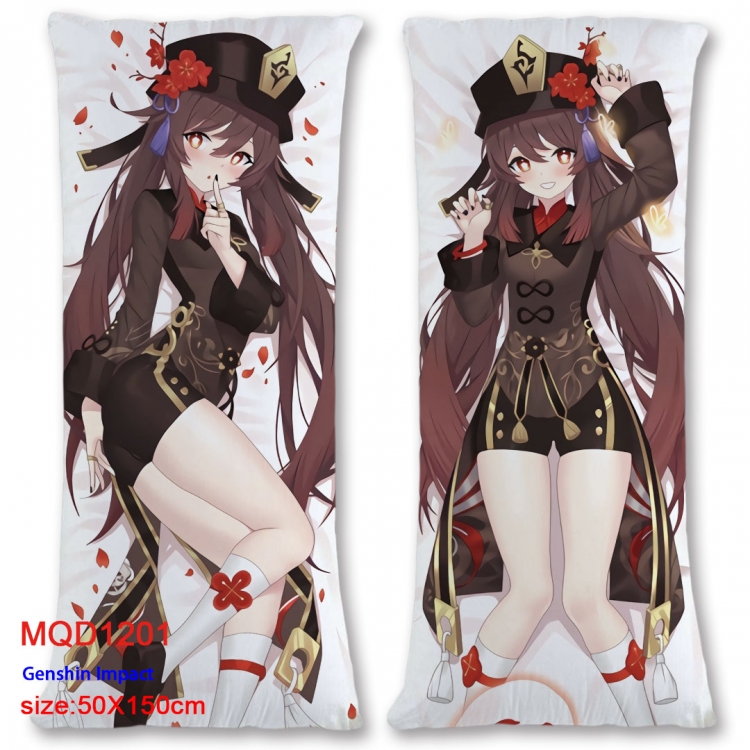 Genshin Impact  Anime body pillow cushion  50X150CM  MQD-1201 NO FILLING