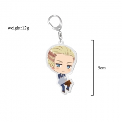 Hetalia Anime acrylic Key Chai...