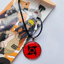 Naruto Leather rope necklace p...