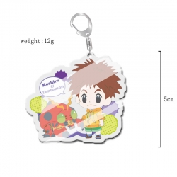 Digimon Anime acrylic Key Chai...