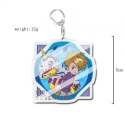 Digimon Anime acrylic Key Chai...