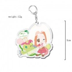 Digimon Anime acrylic Key Chai...