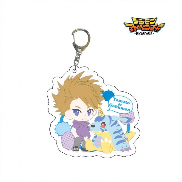 Digimon Anime acrylic Key Chain  price for 5 pcs 6762