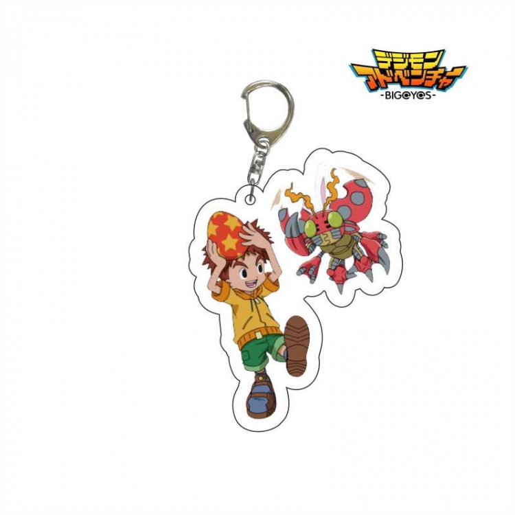 Digimon Anime acrylic Key Chain  price for 5 pcs 6777