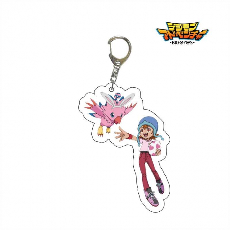 Digimon Anime acrylic Key Chain  price for 5 pcs 6767