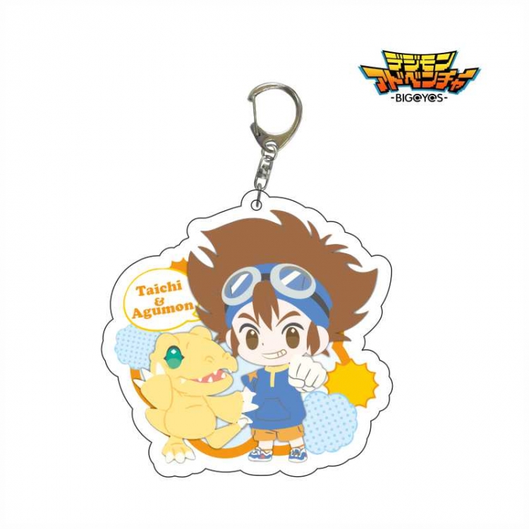 Digimon Anime acrylic Key Chain  price for 5 pcs 6765